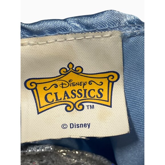 Cinderella Halloween Costume Dress With Glitter Castle Design For Girls - Picture 5 of 12